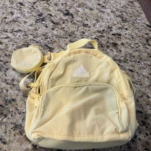Adidas Soft Yellow Mini Backpack